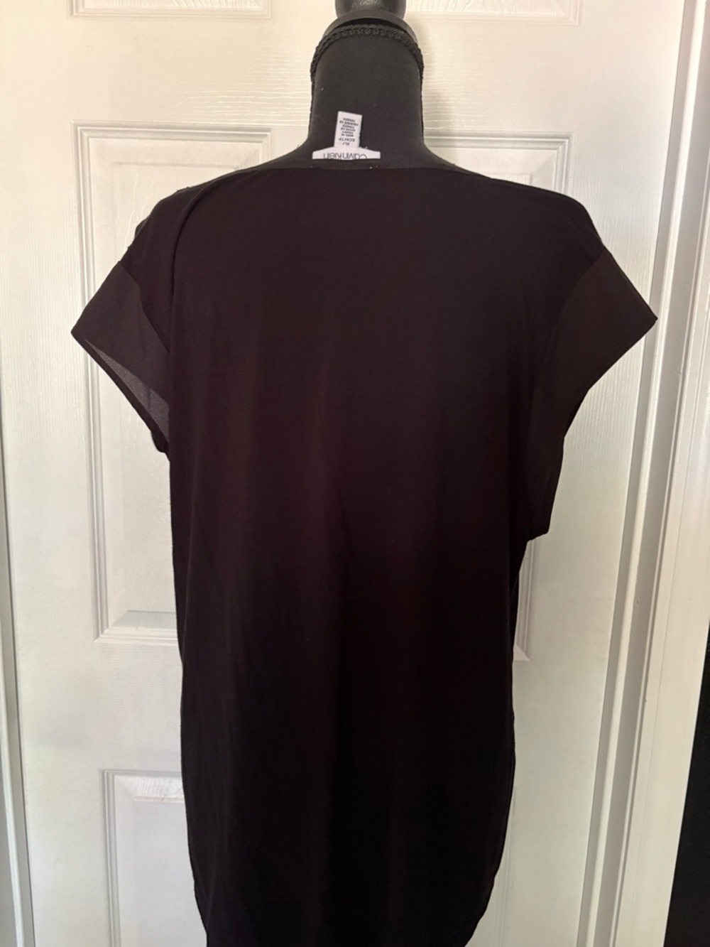 Calvin Klein Black Short-Sleeve Women’s Top
